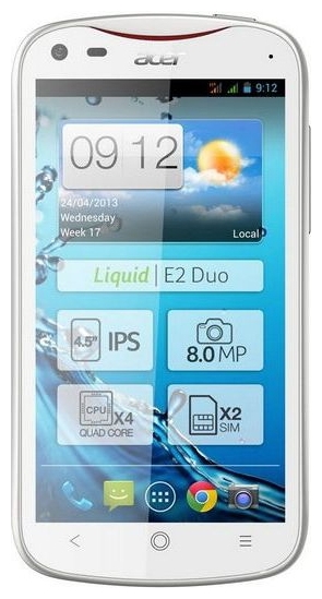 Разборка смартфона ​Acer Liquid E2 Duo
