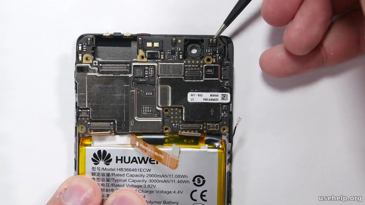 разобрать Huawei P9