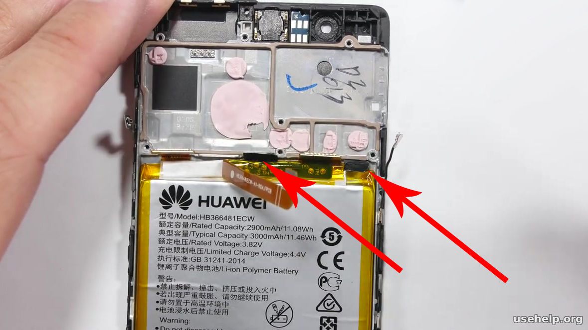 разобрать Huawei P9