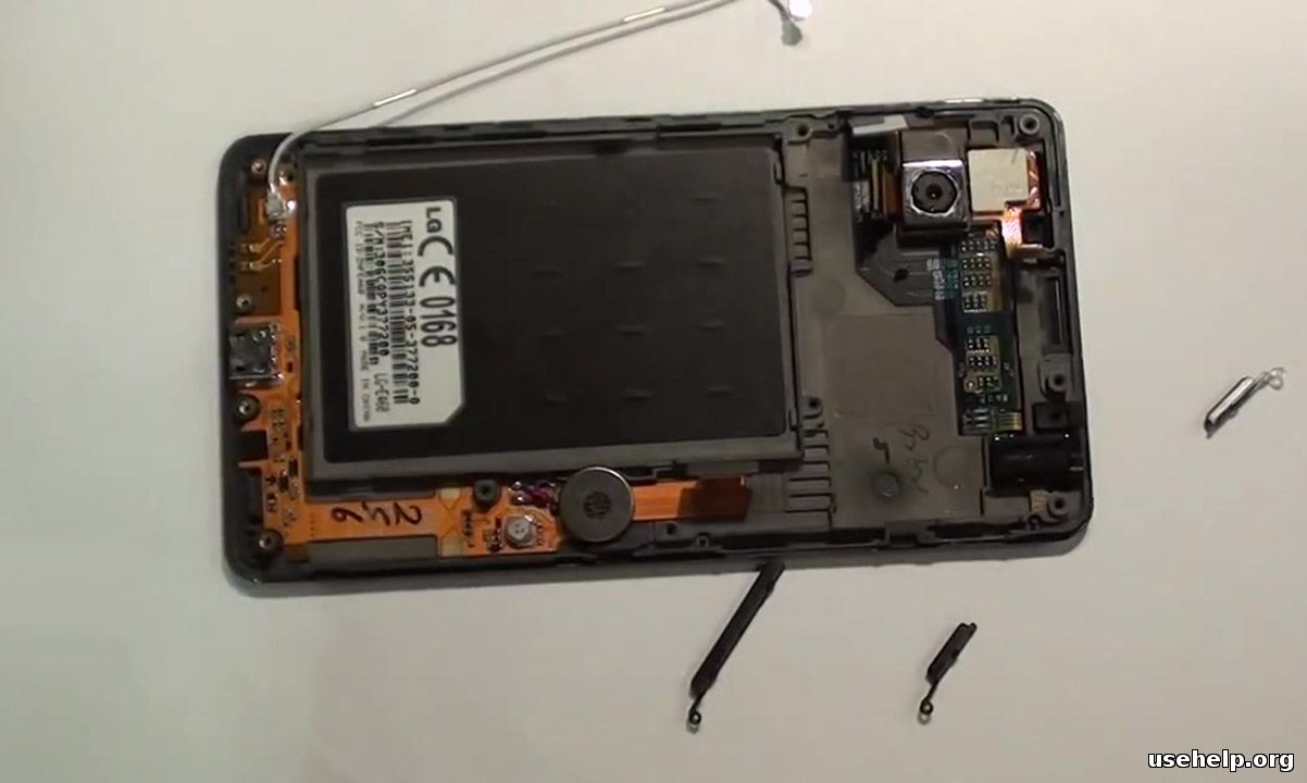 как разобрать LG Optimus L5 E460