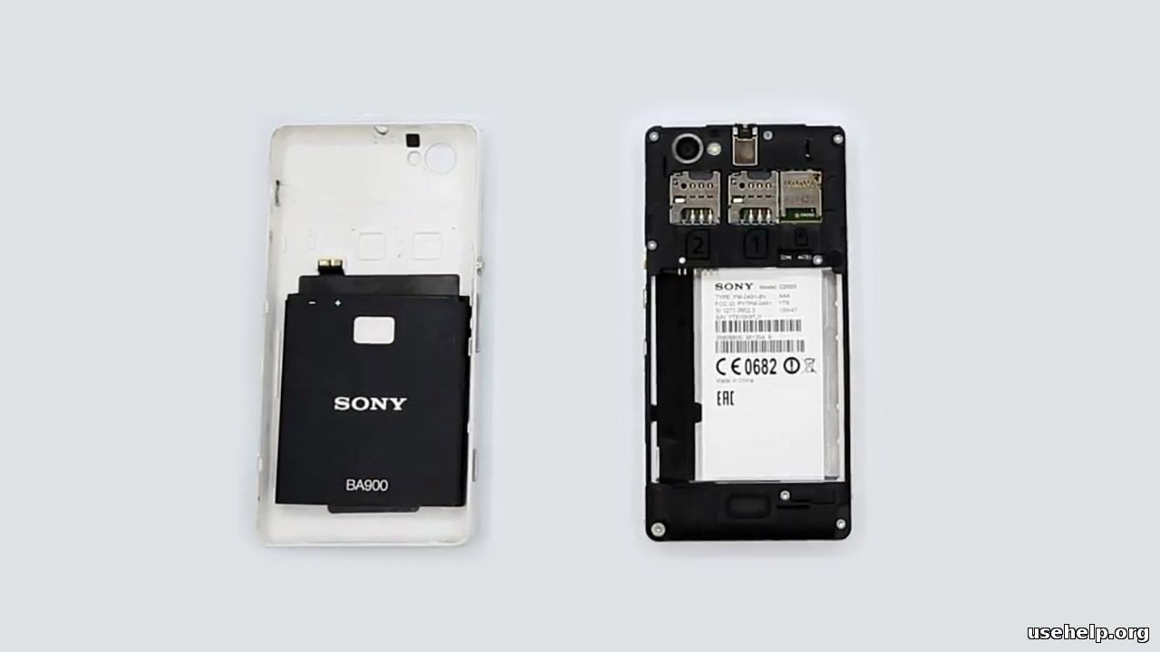 разобрать Sony Xperia M C2005